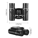 HD 900/1000x25 Long Range Folding Binoculars – Compact 9000M Mini Telescope with BAK4 Prism & FMC Optics thumbnail 1