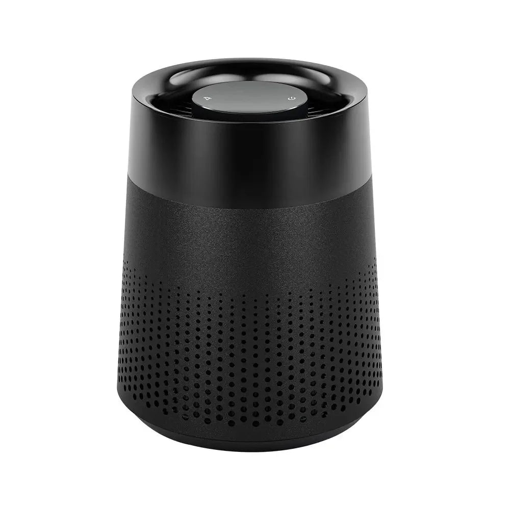 Desktop Air Purifier with Negative Ions, Formaldehyde Removal, Air Quality Detector & Night Light