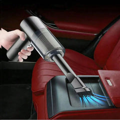 3-in-1 USB Rechargeable Car & Home Vacuum Cleaner – Suction and Blowing Function, Portable Design