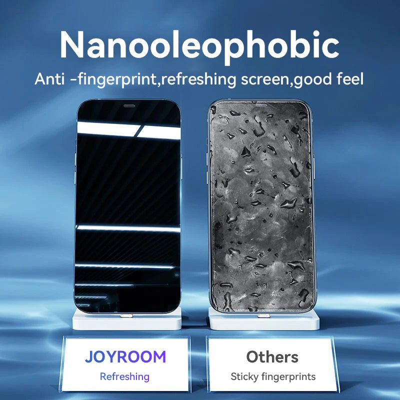 Joyroom HD Glass Screen Protector for iPhone 16/15/14/13/12/11 Pro Max – Full Coverage Tempered Glass (1/2/3pcs)