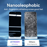 Joyroom HD Glass Screen Protector for iPhone 16/15/14/13/12/11 Pro Max – Full Coverage Tempered Glass (1/2/3pcs) thumbnail 5