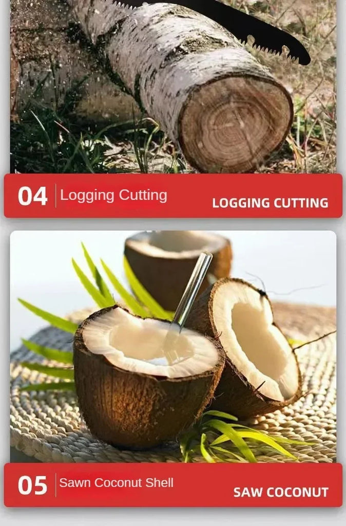 Multifunctional Folding Hand Saw – Portable Outdoor Saw for Camping, Gardening & Woodworking