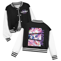 KPop Demon Hunters Huntrix Kids Baseball Uniform Costume – Unisex Cartoon Hoodie Set for Boys & Girls