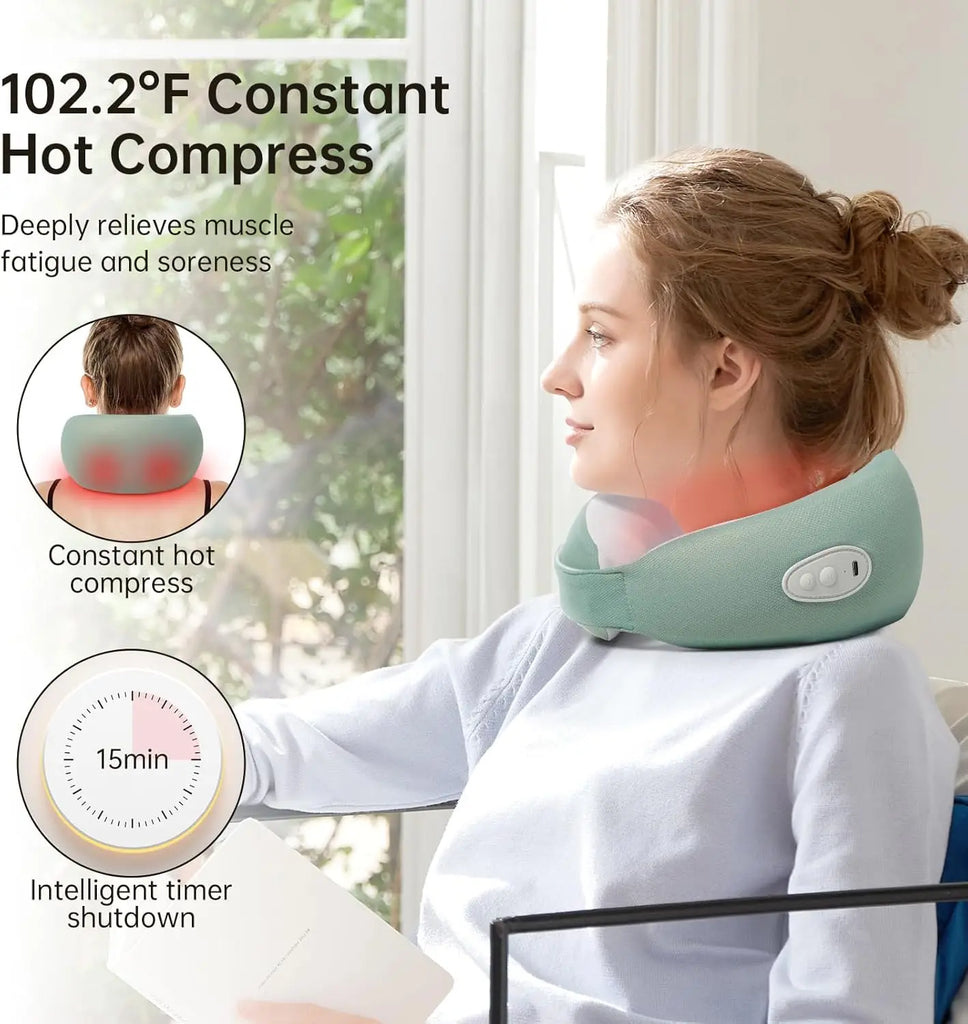 Electric Full Body Massage Mattress with Heat & Vibration – 96 Head Massager Cushion for Neck, Back, Legs & Feet
