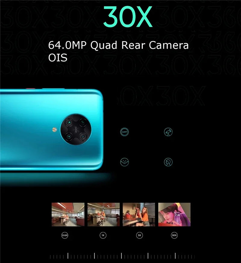 Xiaomi Redmi K30 Pro 5G Smartphone 6.67" Snapdragon 865 Global ROM