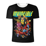 Anime Invincible 3D Printed Oversized Summer T-Shirt – Unisex Casual Tee for Men, Women & Kids thumbnail 2