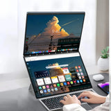Dual Screen 14+14 Inch 2K Touchscreen 2-in-1 Laptop 16GB/32GB Intel N100 CPU 360° Flip Metal Case thumbnail 24