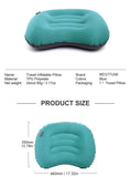WESTTUNE Portable Inflatable Camping & Travel Pillow – Ultralight, Durable, and Ergonomic Neck & Lumbar Support thumbnail 8