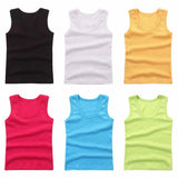 Kids Summer Vests – Boys & Girls Cotton Sleeveless Tank Tops (Ages 2–12) thumbnail 2