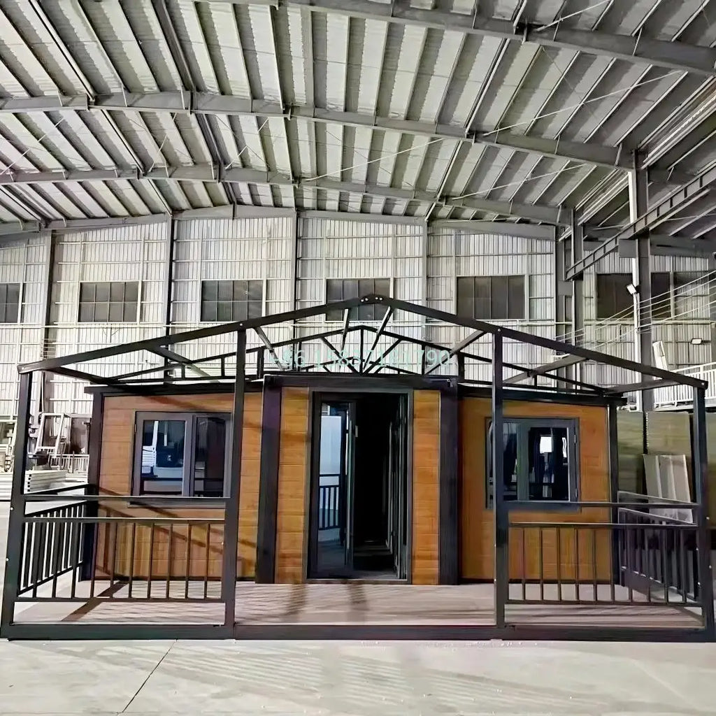 Expandable Folding Container House 20ft & 40ft Prefab Tiny Home Fast Assembly Flat Pack