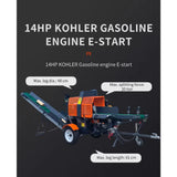 Customized Automatic Wood Processor - Electric/Diesel/Gasoline Firewood Splitter with Industrial Sawing System thumbnail 10
