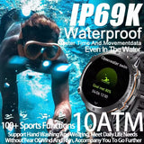 KAVSUMI X3 Outdoor GPS Smartwatch Ultra 2025 1000mAh AMOLED Display 10ATM Waterproof Bluetooth Call Sports Watch thumbnail 3