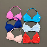 Strappy Backless Sports Bra for Women – Push-Up Yoga & Gym Top with Removable Cups thumbnail 4