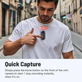 H88 Mini Body Camera 1080P Full HD WiFi Action Cam with Helmet & Handlebar Mount thumbnail 4