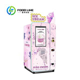 Commercial Outdoor Ice Cream Vending Robot – Fully Automatic Self-Service Soft Serve Dispenser thumbnail 4