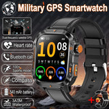 Military-Grade GPS Smartwatch for Men – 2.01” AMOLED, Bluetooth Calling, 3ATM Waterproof, 100+ Sports, 540mAh Battery thumbnail 43
