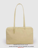 Large Capacity Square Shoulder Bag – Casual Canvas Bowler Handbag for Everyday Use thumbnail 36