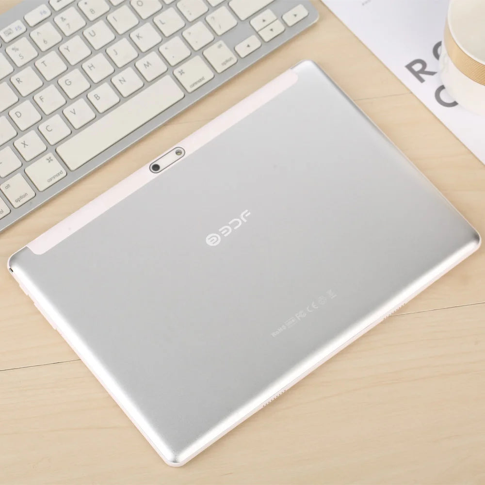 BDF 10.1 Inch Octa Core Tablet 4GB RAM 64GB ROM Dual SIM 3G Android 11 WiFi Bluetooth IPS Display