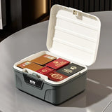 Safe Security Storage Box – Password Lock Organizer for Passport, Cash, Jewelry, and Documents thumbnail 11