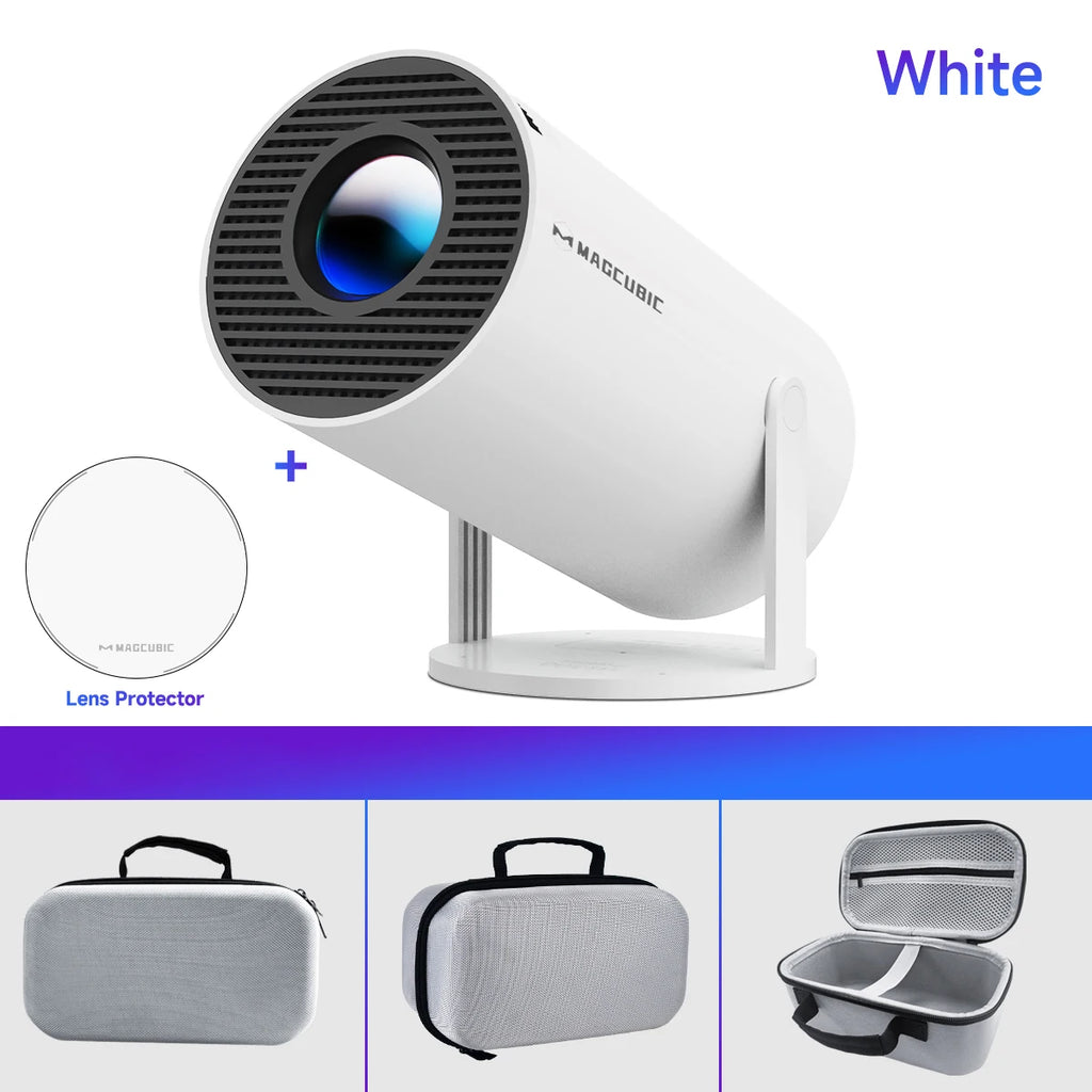 Magcubic HY300 Pro 4K Android 11 Projector – Dual WiFi6, BT5.0, 1080P Home & Outdoor Cinema