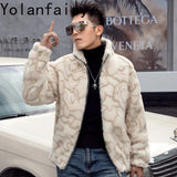 Nature Wool Men’s Real Fur Shearling Coat – Winter Leather Jacket, Loose Fit, Short Style thumbnail 24
