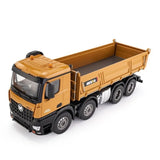 536 12-Channel 1:14 Alloy Remote Control 8-Wheel Heavy-Duty Engineering Dump Truck Toy with Lights thumbnail 25