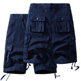 Men’s Cotton Cargo Knee-Length Tactical Shorts – Casual Hiking, Fishing & Sports Wear thumbnail 8