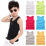 Kids Summer Vests – Boys & Girls Cotton Sleeveless Tank Tops (Ages 2–12) thumbnail 1