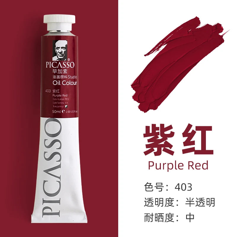 170ml Phoenix Large Tube Oil Paint – Non-Toxic, High Tint Strength, Mixable Artist Paint for Canvas & DIY Art