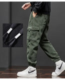 Men’s Casual Elastic Waist Jogger Pants – Spring & Autumn Stretch Straight Fit with Drawstring and Pockets thumbnail 18
