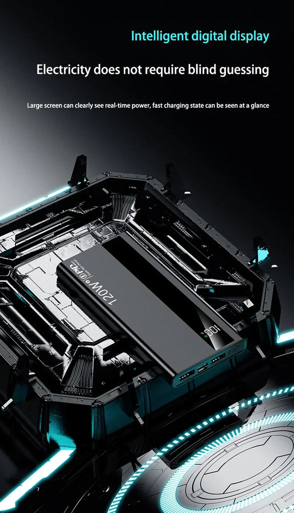 Xiaomi 120W 200000mAh Power Bank – Super Fast Charging Portable Battery Charger