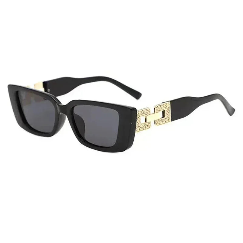 Vintage Small Cat Eye Sunglasses for Women – Trendy Black Fashion Shades Outdoor UV Protection