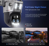 LS VISION Dual Screen Solar Camera 10X Zoom Outdoor WIFI/4G PTZ CCTV with Light Alarm thumbnail 12
