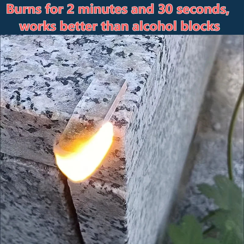 100/200pcs Disposable Fire Starters – Waterproof, Fast Ignition, Safe & Reliable for BBQ Grills, Camping & Outdoor Adventures