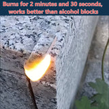 100/200pcs Disposable Fire Starters – Waterproof, Fast Ignition, Safe & Reliable for BBQ Grills, Camping & Outdoor Adventures thumbnail 4