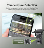 INQMEGA4G 2K 5MP PIR Motion Sensor Hunting Trail Camera with Night Vision & Solar Battery – IP66 Waterproof thumbnail 9
