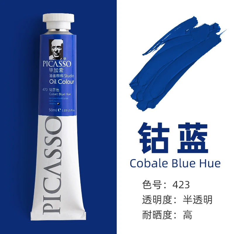 170ml Phoenix Large Tube Oil Paint – Non-Toxic, High Tint Strength, Mixable Artist Paint for Canvas & DIY Art
