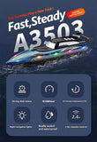 RC Boat with LED Light – 2.4GHz Remote Control Speedboat for Pool & Lake, 30-Min Run Time, Kids Toys & Birthday Gift thumbnail 8
