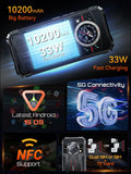 Cubot KingKong 11 Rugged 5G Smartphone, 10200mAh Battery, Dimensity 7025, 32GB RAM, 256GB ROM, 108MP Triple Camera, 6.72" FHD+ 120Hz Display, Android 15 thumbnail 6
