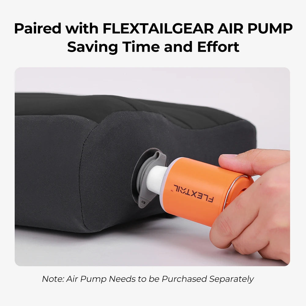 FLEXTAIL Inflatable Camping Pillow – Ergonomic Comfort Anywhere