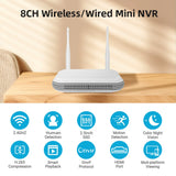 8CH NVR WiFi CCTV Security System 4MP/6MP IP Cameras with Audio & Two-Way Communication thumbnail 7