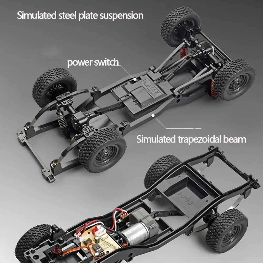 MN MODEL 1:12 RC Toyota Land Cruiser LC79 Rock Crawler MN82S Off-Road Pickup Truck