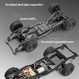 MN MODEL 1:12 RC Toyota Land Cruiser LC79 Rock Crawler MN82S Off-Road Pickup Truck thumbnail 14