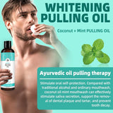 Natural Coconut Mint Pulling Oil Mouthwash Alcohol-Free Fresh Breath & Gum Care 100ml / 237ml thumbnail 3