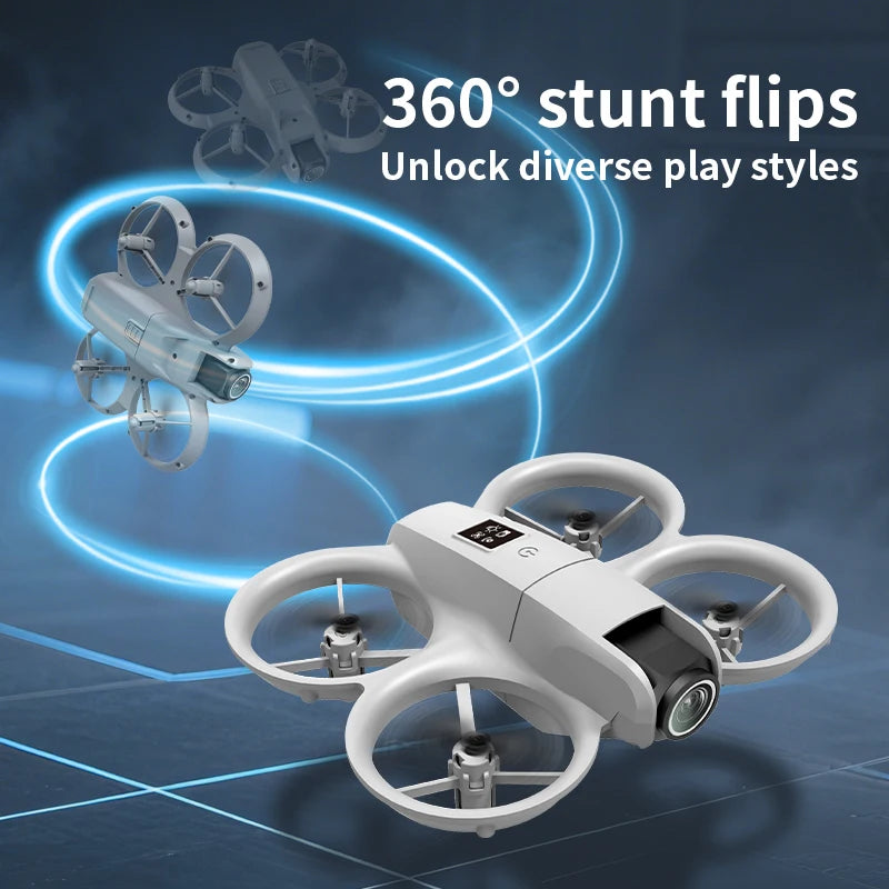 H135 Mini Drone WiFi FPV with 4K Camera, Foldable Quadcopter with Colorful Lights – RC Toys & Gifts