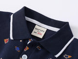 Fashion Kids Boys Polo Shirt – Luxury Stand Collar Summer Tee, Soft Breathable Cotton thumbnail 10