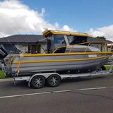 25ft / 7.5m Aluminum Easy Craft Fishing Boat – CE Certified, Outboard Ready, 8 Person Capacity thumbnail 1
