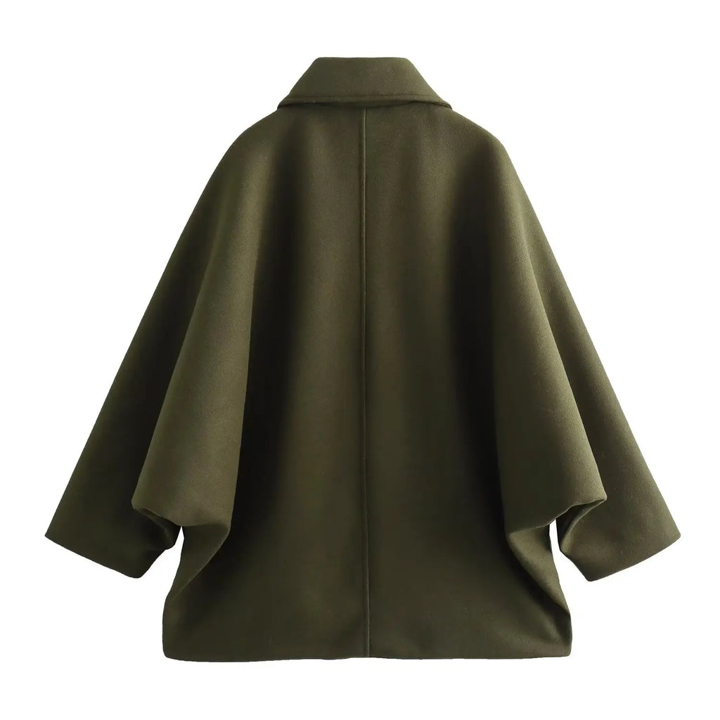 MUJER Oversize Long Jacket for Women – Autumn/Winter Trench Coat Bomber Style