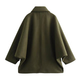 MUJER Oversize Long Jacket for Women – Autumn/Winter Trench Coat Bomber Style thumbnail 7