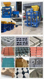 QT4-26 Semi Automatic Hydraulic Concrete Block Making Machine Hollow Cement Brick and Paver Moulding System thumbnail 10